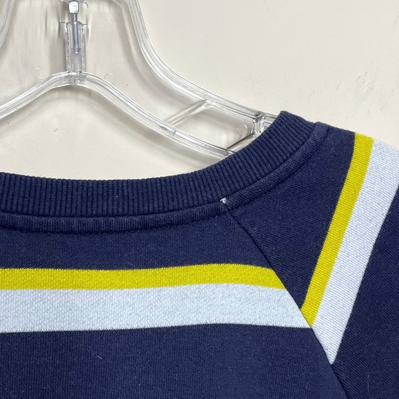 Guess Originals Guess Los Angeles Striped Pullover Crewneck Sweatshirt Womens - Picture 3 of 4